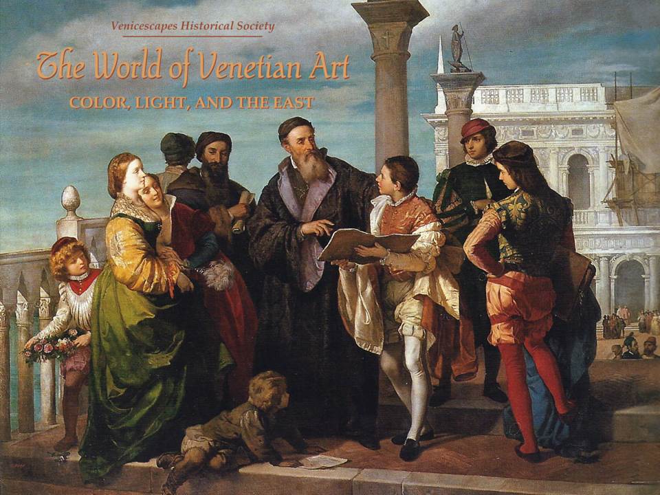 A lecture on the building of Venice for visiting school groups