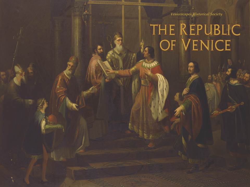 A lecture on the building of Venice for visiting school groups