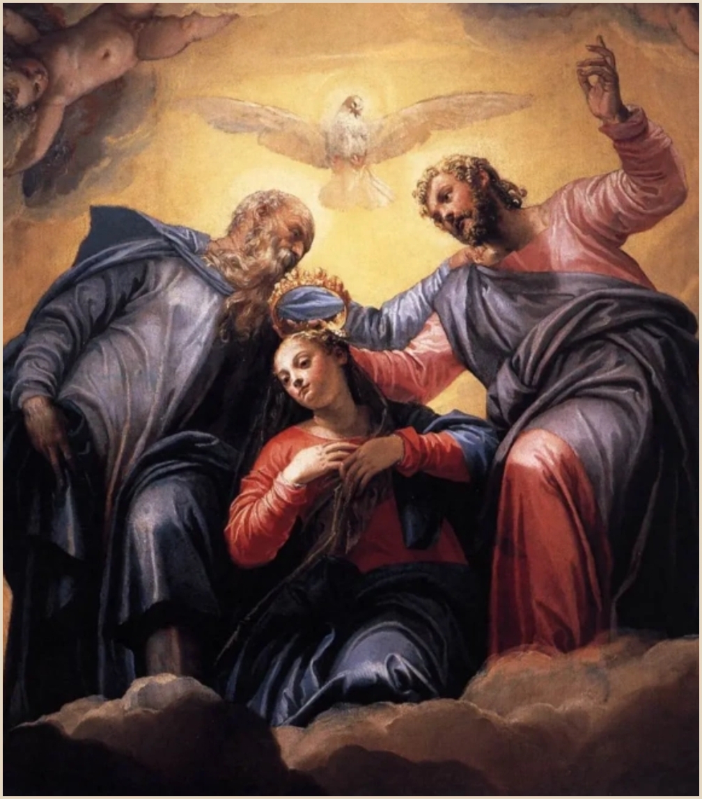 Paolo Veronese's 'Crowning of the Virgin' in the Church of san Sebastiano is included in Venicescapes guided walking tour of Venice 'The Art of Salvation'